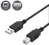 6ft A526 C4280 C5280 Digipartspower USB Cable PC Laptop Data Sync Transfer Cord for HP Photosmart All-in-One Printer