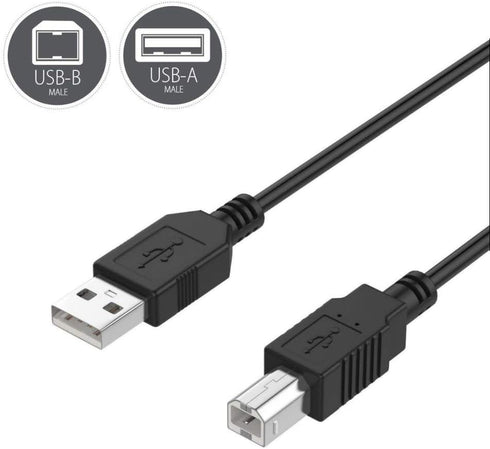6ft 7350 7550 8049 8050 8050xi 1215vm 1218 Digipartspower USB Cable PC Laptop Data Sync Transfer Cord for HP