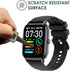 6 Pack Compatible with Nerunsa P66D 1.85” Smart Watch Screen Protector Film, Crystal Clear HD Anti-Scratch Foils