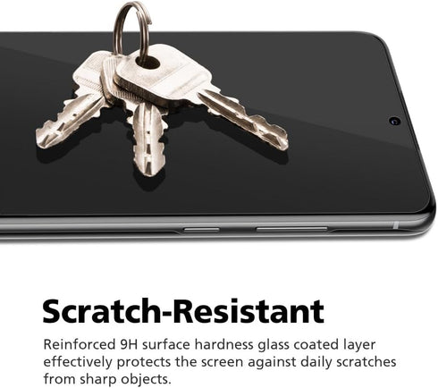 2 Pack Screen Protector for Samsung Galaxy S23 Fe, 9H Ultra Thin Glass, Anti-Scratch, Bubble-Free