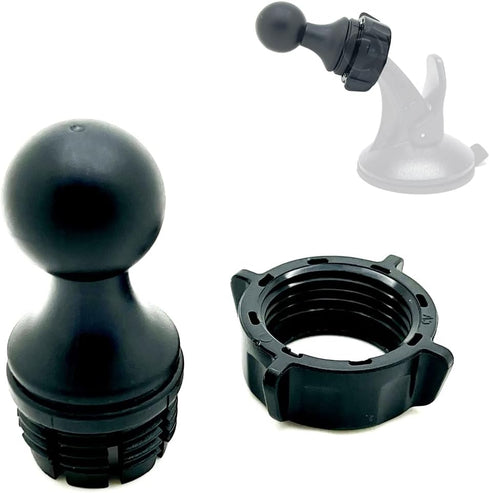 ChargerCity 22mm to 17mm Mount Conversion Adapter for Garmin DriveSmart 86 87 dezl OTR1000 OTR1010 OTR800 OTR810 RV