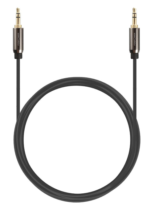 FosPower Audio Cable, 25 FT, Stereo 3.5mm Auxiliary Male to Male Aux Cable for Car, iPhone, iPod, Samsung & More