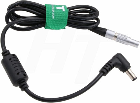 HangTon 12V 0B 2 703 E2 F6 S6 18" Right Angle DC Plug to Pin Power Cable for Teradek Bond Bolt, SmallHD Monitor, Zacuto