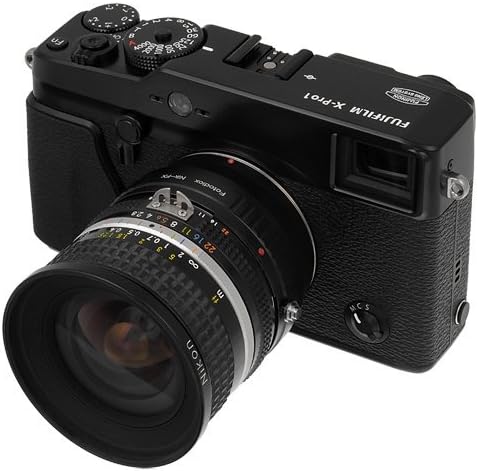 Fotodiox Lens Mount Adapter for Nikon Nikkor F Mount D/SLR Lens on Fuji X-Mount Cameras