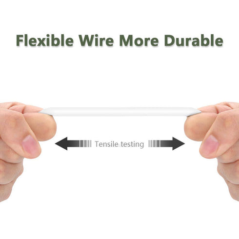 6ft Fast Charger Cable: USB-C to USB-A for iPad Pro, Galaxy, MacBook Air, Nintendo Switch, Pixel, LG, Sony, OnePlus.
