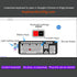 USB Mini 2-Key Keyboard Copy and Paste, Programmable Macro Keyboard, Hot Swappable Mechanical with 1.5 Meter USB Cable