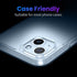 3PCS Tempered Glass Rear Back Camera Lens Protector for iPhone 15/15 Plus - HD Clear Full Coverage Guard