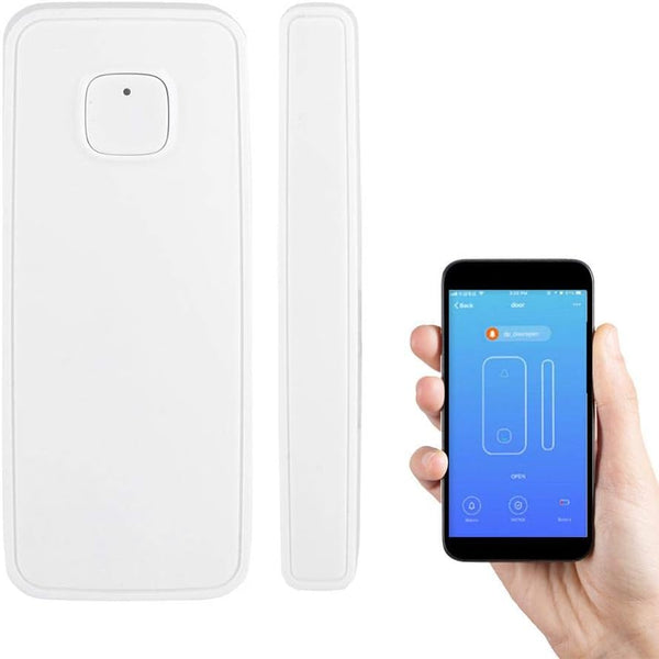 Smart Door & Window Sensor Alarm Compatible with Google Home Tuya for Home Security