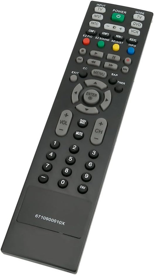 Replacement Remote Control 6710900010X for LG TV Models: 26LC2D, Z42P3, Z50P3, Z50PX3D, Z42PX3D, Z32LC2DA, Z37LC2DA,