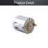 5Pcs 5.5V 6500RPM 0.08A Fielect DC Motor Micro Motor Mini Motor Electric Motor Round Shaft for RC Boat DIY Airplane