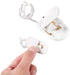 Aobao 15pcs CR2032 Battery Holder with Switch, Coin Cell 1 x 3V Button Leads On Off Switch, White