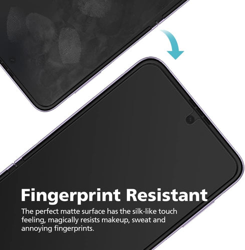 (3PACK) iPhone 14 Pro Max Anti-Glare Matte Anti-Fingerprint Screen Protector, Unbreakable Flexible Film with Easy