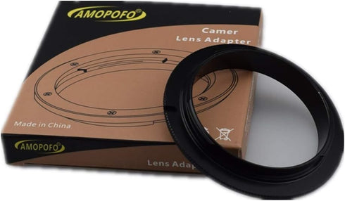 52mm to AF Filter Thread Macro Reverse Mount Adapter Ring for Sony Alpha A-Mount SLR Camera Body