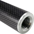 Generic 5/8-11 (30cm/11.81") Carbon Fiber Extension Pole Rod Threads Screw Mount Telescopic Pole Extender for Level GPS