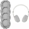 Linkidea Fabric Ear Covers, Washable, Sweatproof Protectors for Headphones, Ideal for Gym & Gaming, 2 Pairs (Size S,