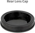 2 Pack Rear Lens Cap and Camera Body Cap Cover Kit for Sony A77II A77 A99II A99 A58 A57 A65 A55 A37 A35 A33 A900 A850 A700 A580 A560 A550 A500 A Mount/Minolta AF Mount Camera and Lens