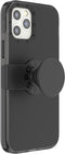 PopSockets iPhone 12/12 Pro Case with Repositionable Slide Grip, Compatible with MagSafe - Black