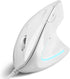 Perixx PERIMICE-513W Wired USB Mouse - Vertical Right-Handed Design - 6 Buttons, 1000/1600 DPI - White