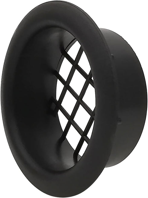 Speaker Cabinet Port Tubes for PA/DJ Speaker Cabinets, 2" Diameter, 1" Length, 2Pack