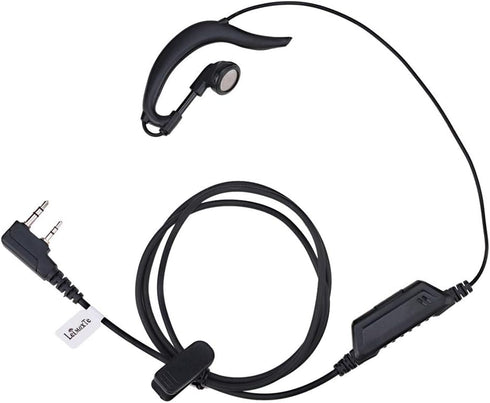 Walkie Talkie Headset for Baofeng BF-888s, Kenwood TK-3160, Two Way Radio with Mic PTT Earpiece