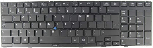 Abakoo New Keyboard Black US Compatible with Toshiba Tecra R850 R950 R960 G83C000D72US P000570380