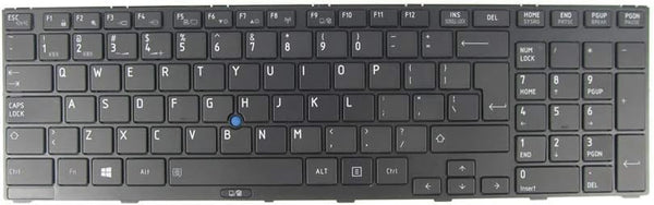 Abakoo New Keyboard Black US Compatible with Toshiba Tecra R850 R950 R960 G83C000D72US P000570380