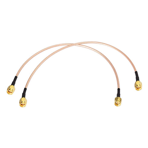 BINGFU SMA Male to SMA Male RG316 Coaxial Jumper Cable, 30cm 12 inch (2-Pack) for LNA RTL SDR Dongle