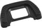 uxcell Repair Part Eyepiece Viewfinder Cover for Nikon D70S D80 D200