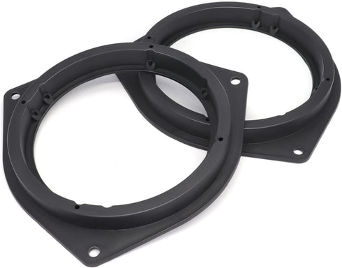 6.5" Aftermarket Plastic Black Speaker Adapter for Toyota Avalon, Corolla, Highlander, Prius, RAV, Solara, Tacoma, Venza