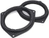 6.5" Aftermarket Plastic Black Speaker Adapter for Toyota Avalon, Corolla, Highlander, Prius, RAV, Solara, Tacoma, Venza