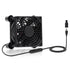 xiaoqijia 80mm 10-Speed Adjustable IPX5 Cooling Case Fan for Receiver DVR Xbox TV