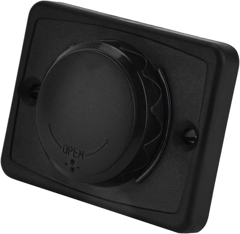 Aramox Car USB Dual Port Socket Outlet, 3.1A Black ABS 12V with LED