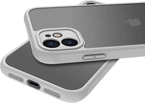 Matte Shockproof Protective Hard Back Slim Case for iPhone 11, Frosted Translucent Back Phone Cover, Anti-Fingerprint