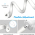 Koroao Flexible Twist Baby Monitor Mount for VTech Advanced HQ Max Baby Monitor Camera (White)