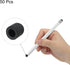 MECCANIXITY 50pcs 5mm Fine Tips Stylus Pen, Conductive Rubber Capacitive Touch Screen Universal Replacement