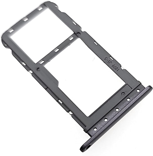 G Power 2021 Single Sim Card Tray MicroSD Holder Replacement for Motorola Moto G Power 2021 (XT2117) - Flash Gray