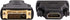 DTECH 4K 1080P DVI to HDMI Adapter DVI Male to HDMI Female Bi-Directional DVI-D Port Converter Gold Plated Connector