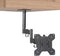 VIVO Under Cabinet Articulating Monitor and Small TV Mount, 13 to 27 inch, Height Adjustable Long Extension Arm, Max