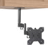 VIVO Under Cabinet Articulating Monitor and Small TV Mount, 13 to 27 inch, Height Adjustable Long Extension Arm, Max