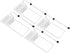 PATIKIL Waterproof Phone Pouch, 4 Pack Universal Lanyard Dry Bag for Beach Swimming Pool, Clear Protection Cover