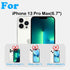 iPhone 13 Pro Max Case with Belt Clip Holster & Kickstand - Heavy Duty Shockproof Drop Protection, Black