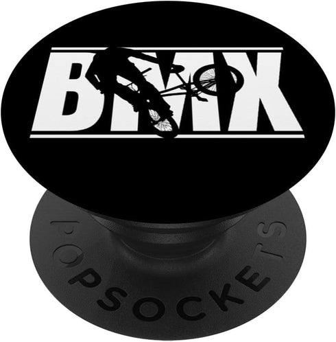 PopSockets Standard PopGrip, BMX Bike Rider Racing Bicycle Gift for Boys & Girls