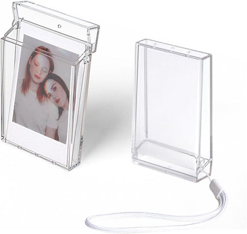 Orga'Neat Storage Case for Fujifilm Instax Mini 12/11/90/40/9/8/7/7+/EVO, 3 inch Photo Pouch, 2 Set with Lanyard
