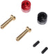 Set, 4mm 1/10 RC Heatsink Plug Alloy Banana Plugs with Stable Current Transfer and Aesthetic Design for RC Crawler Cars