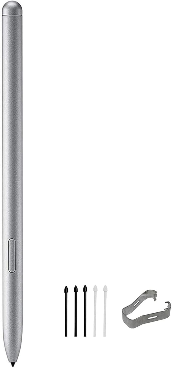 Tab S7 S Pen Without Bluetooth Replacement for Samsung Galaxy Tab S7/S7 Plus with 5 Nibs (Silver)