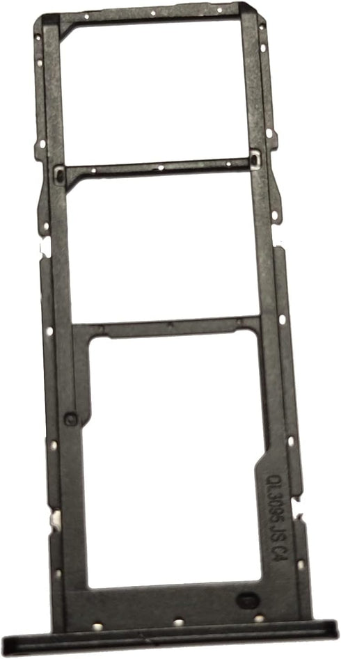 a02S Dual SIM Card Holder Replacement Tray for Samsung Galaxy A02S a025 2021, 6.5 Inches, Black