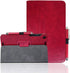Premium Slim Synthetic Leather Flip Stand Case for Google Nexus 7 2013 FHD 2nd Gen Tablet, Magnetic Closure (Red)
