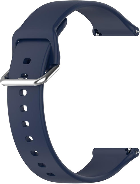 E ECSEM Soft Silicone Bands for Hwagol G28 & G20 Smart Watch, Quick Release Replacement Strap for Women & Men