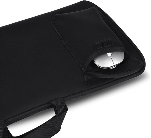 Wireless Keyboard Storage Bag, Portable Case, Dustproof, Waterproof, for Dell KM3322W/HP 230/HP 330 Combo (Black)