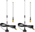 slinkdsco Meshtastic Long Range 915MHz Lora Enhanced Magnetic Base Antenna with SMA Male